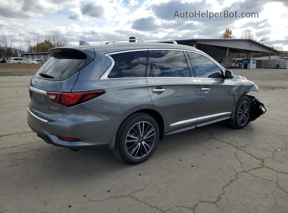 5N1DL0MM3LC546960 2020 INFINITI QX60 Серый Задняя правая четверть