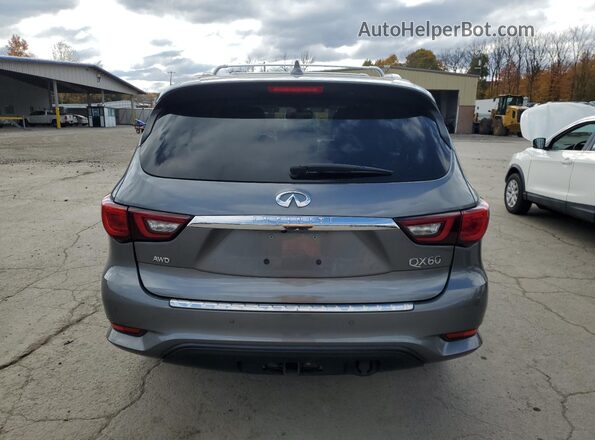 5N1DL0MM3LC546960 2020 INFINITI QX60 Серый Вид сзади