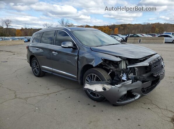 5N1DL0MM3LC546960 2020 INFINITI QX60 Серый Передняя правая четверть