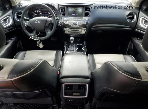 5N1DL0MM3LC546960 2020 INFINITI QX60 Серый Вид панели приборов