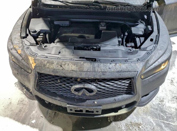 5N1DL0MM4JC525953 2018 INFINITI QX60 Charcoal Widok komory silnika