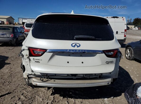 5N1DL0MM5KC569851 2019 INFINITI QX60 Белый Вид сзади