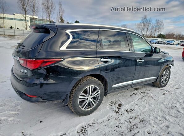 5N1DL0MM8LC514974 2020 INFINITI QX60 Черный Задняя правая четверть