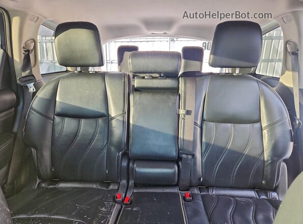 5N1DL0MM8LC514974 2020 INFINITI QX60 Черный Вид задних сидений