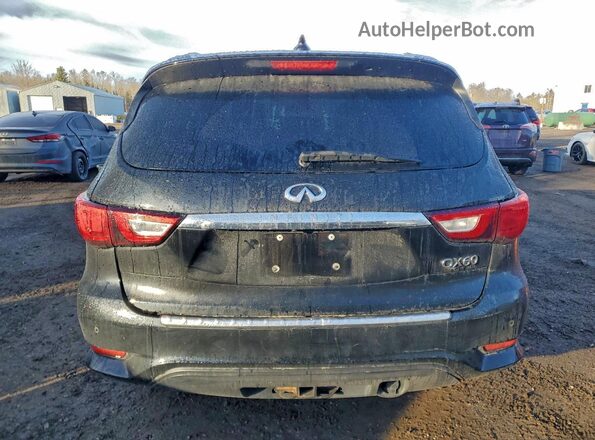 5N1DL0MMXJC510499 2018 INFINITI QX60 Черный Вид сзади
