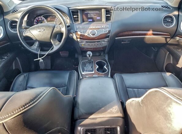 5N1DL0MMXJC510499 2018 INFINITI QX60 Черный Вид панели приборов