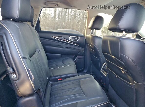 5N1DL0MMXJC510499 2018 INFINITI QX60 Черный Вид задней части салона