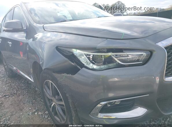 5N1DL0MN0JC527921 2018 INFINITI QX60 Gray Widok z przodu