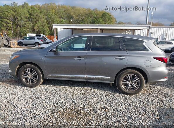 5N1DL0MN0JC527921 2018 INFINITI QX60 Gray Widok wnętrza 360 stopni
