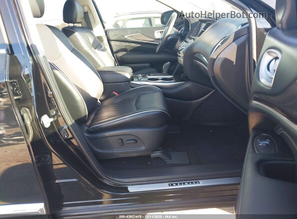 5N1DL0MN4LC504368 2020 INFINITI QX60 Черный Вид салона спереди