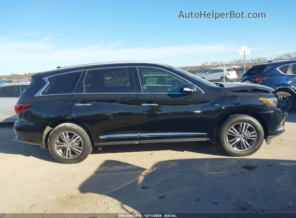 5N1DL0MN4LC504368 2020 INFINITI QX60 Черный Вид задней части салона