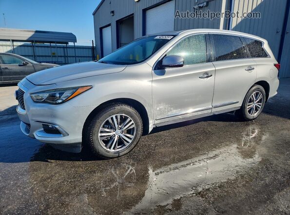 5N1DL0MN6JC504062 2018 INFINITI QX60 Серый Передняя левая четверть