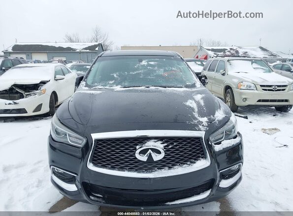 5N1DL0MN8JC514494 2018 INFINITI QX60 Черный Вид щитка приборов