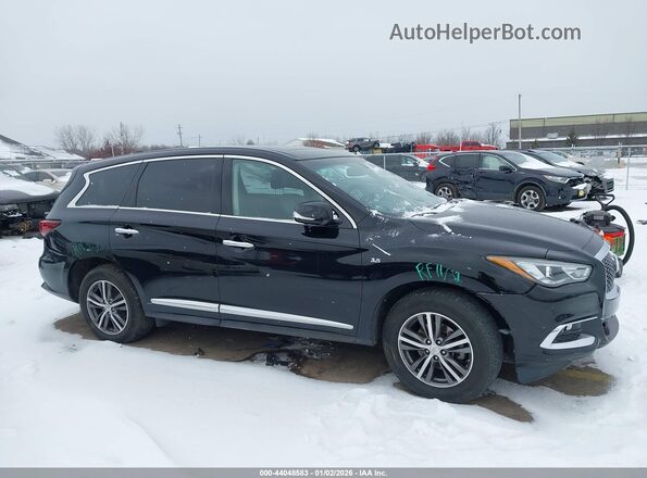 5N1DL0MN8JC514494 2018 INFINITI QX60 Черный Вид задней части салона