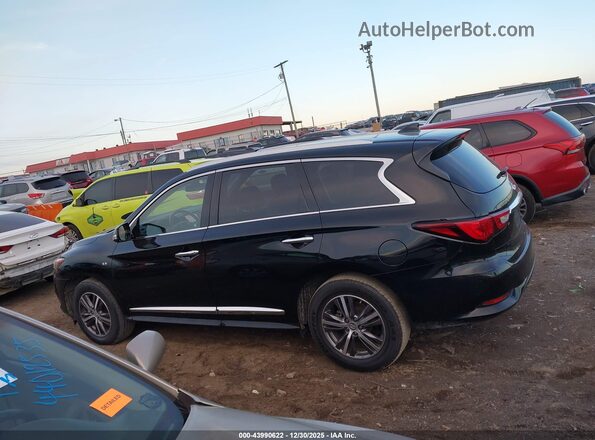 5N1DL0MN8JC516651 2018 INFINITI QX60 Black Widok wnętrza 360 stopni