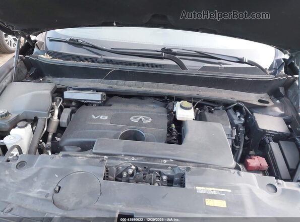 5N1DL0MN8JC516651 2018 INFINITI QX60 Black Widok z tyłu