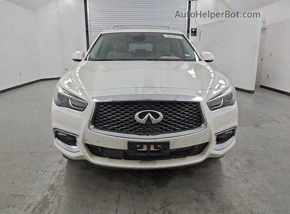 5N1DL0MN9JC504007 2018 INFINITI QX60 White Widok z przodu