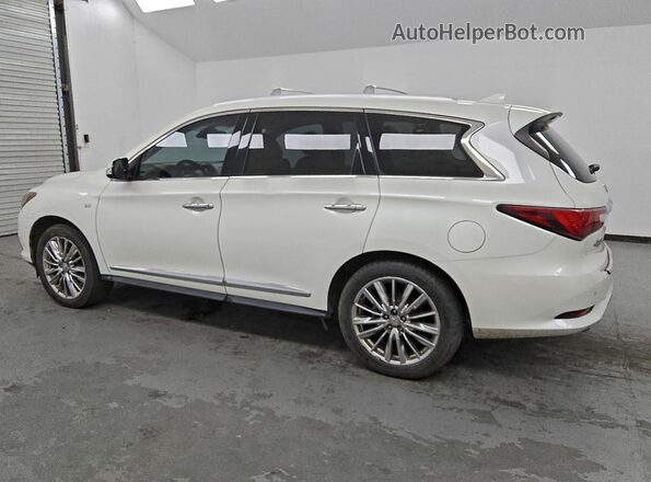 5N1DL0MN9JC504007 2018 INFINITI QX60 White Tył lewy