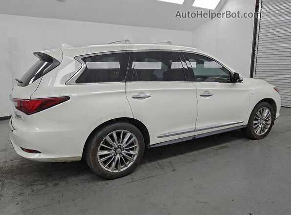 5N1DL0MN9JC504007 2018 INFINITI QX60 White Tył prawy