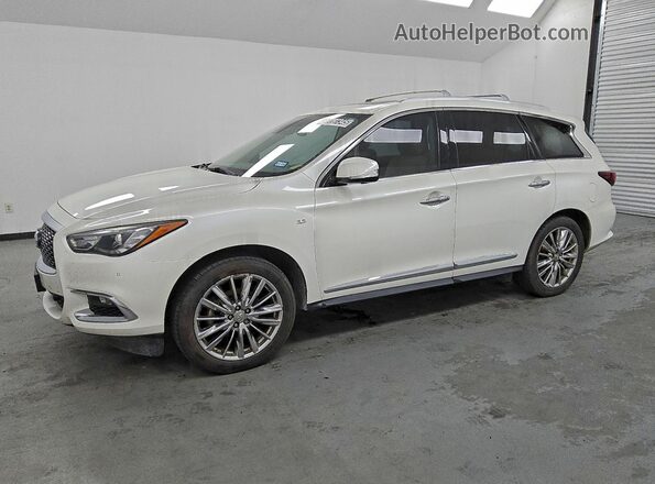 5N1DL0MN9JC504007 2018 INFINITI QX60 White Przód lewy