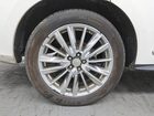 2018 Infiniti Qx60 White vin: 5N1DL0MN9JC504007 Damage: Right Rear Wheel, Curb Rash, > 12 Inches