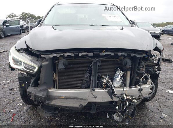 5N1DL0MNXHC558121 2017 INFINITI QX60 Black Вид задньої частини салону