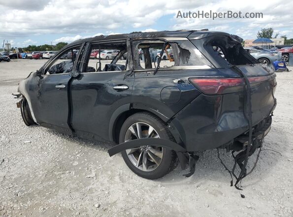 5N1DL1FRXPC353712 2023 INFINITI QX60 Черный Задняя левая четверть