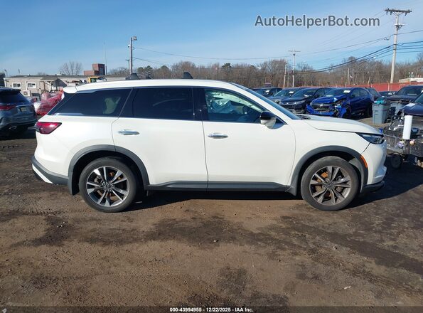 5N1DL1FS3PC373724 2023 INFINITI QX60 White Rear interior view