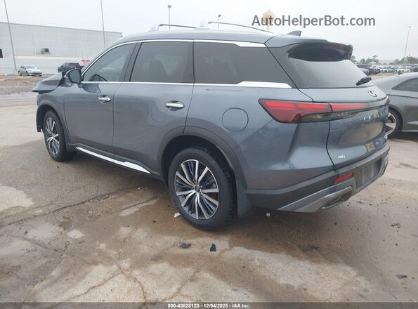 5N1DL1GS1RC337094 2024 INFINITI QX60 Синий Задняя левая четверть