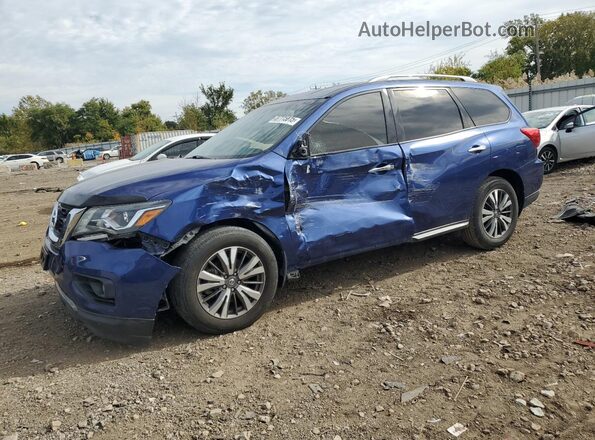 5N1DR2BN9LC587809 2020 NISSAN PATHFINDER Blue Przód lewy