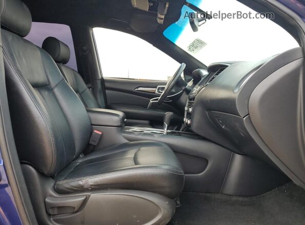 5N1DR2BN9LC587809 2020 NISSAN PATHFINDER Blue Widok wnętrza z przodu