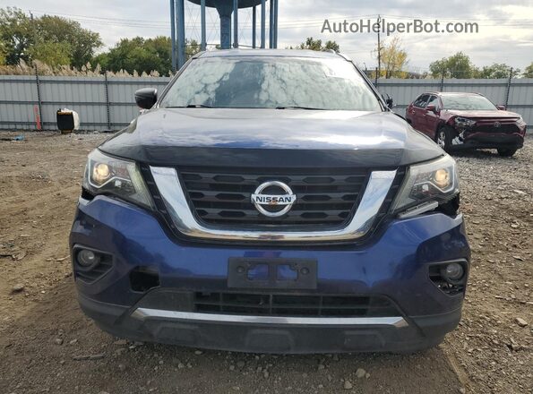 5N1DR2BN9LC587809 2020 NISSAN PATHFINDER Blue Widok z przodu