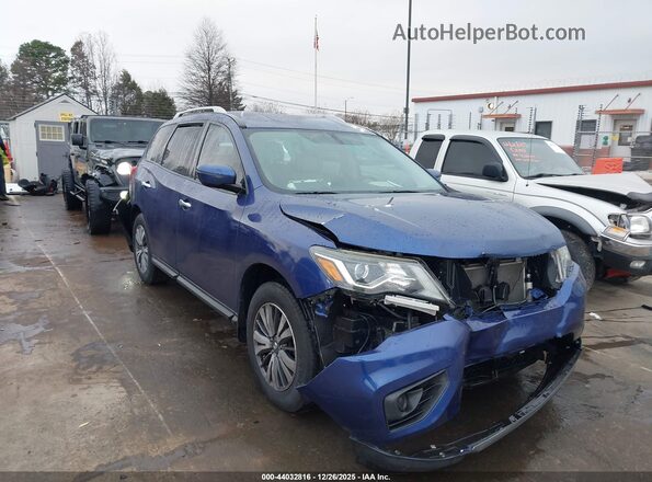 5N1DR2MM2HC634495 2017 NISSAN PATHFINDER Blue Front right