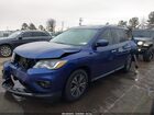 2017 Nissan Pathfinder S Blue vin: 5N1DR2MM2HC634495