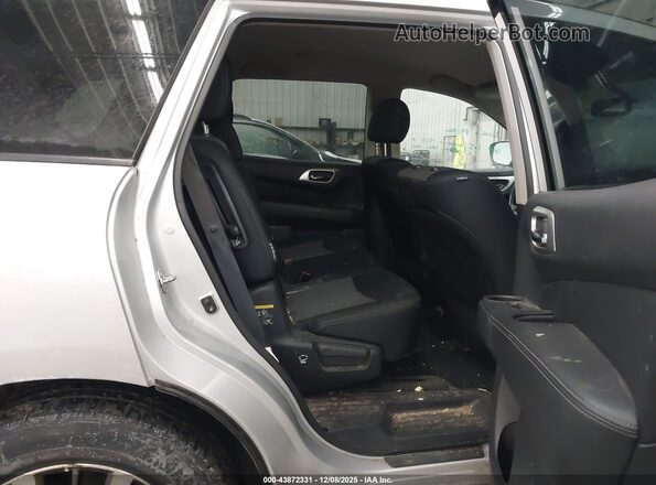 5N1DR2MM4JC643351 2018 NISSAN PATHFINDER Gray Widok naklejki z numerem VIN