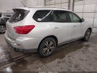2018 Nissan Pathfinder Sv Gray vin: 5N1DR2MM4JC643351