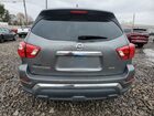 2019 Nissan Pathfinder S Серый vin: 5N1DR2MM4KC632903