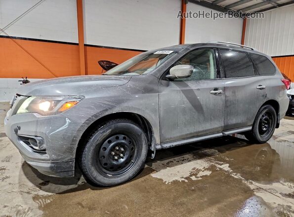 5N1DR2MM5JC628809 2018 NISSAN PATHFINDER Серый Передняя левая четверть