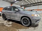 2018 Nissan Pathfinder S Серый vin: 5N1DR2MM5JC628809