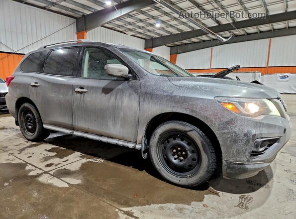 5N1DR2MM5JC628809 2018 NISSAN PATHFINDER Серый Передняя правая четверть