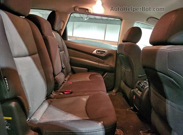 5N1DR2MM5JC628809 2018 NISSAN PATHFINDER Серый Вид задней части салона