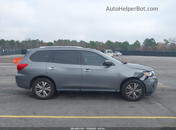 5N1DR2MM7KC631227 2019 NISSAN PATHFINDER Gray Вид задньої частини салону