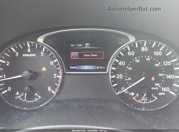5N1DR2MM7KC631227 2019 NISSAN PATHFINDER Gray Вид задніх сидінь