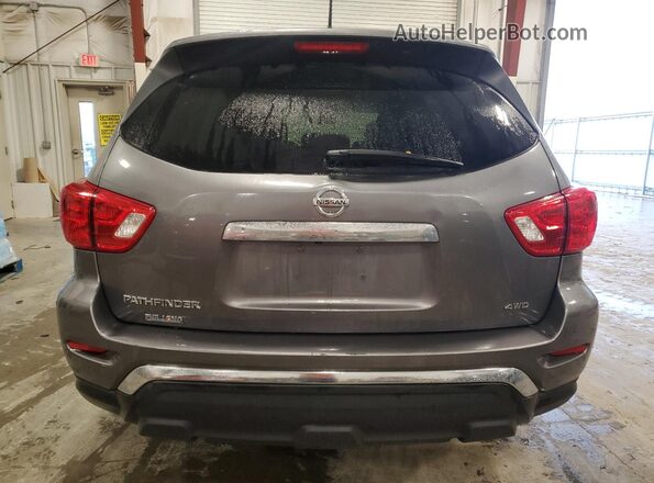 5N1DR2MM9JC619840 2018 NISSAN PATHFINDER Серый Вид сзади