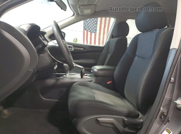 5N1DR2MM9JC619840 2018 NISSAN PATHFINDER Серый Вид салона спереди