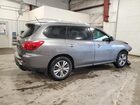 2018 Nissan Pathfinder S Серый vin: 5N1DR2MM9JC619840