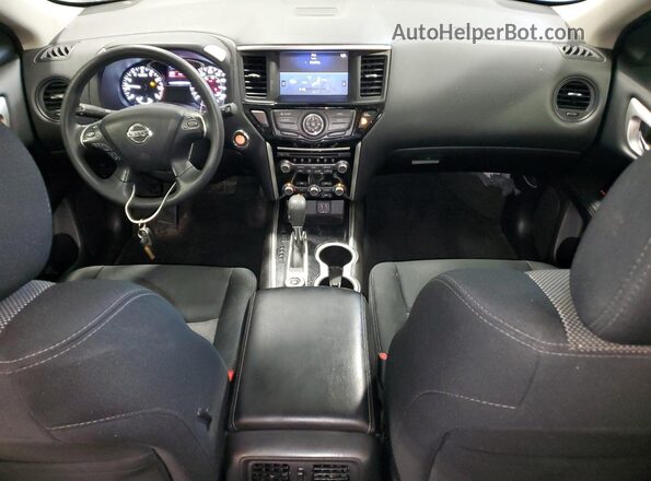 5N1DR2MM9JC619840 2018 NISSAN PATHFINDER Серый Вид панели приборов