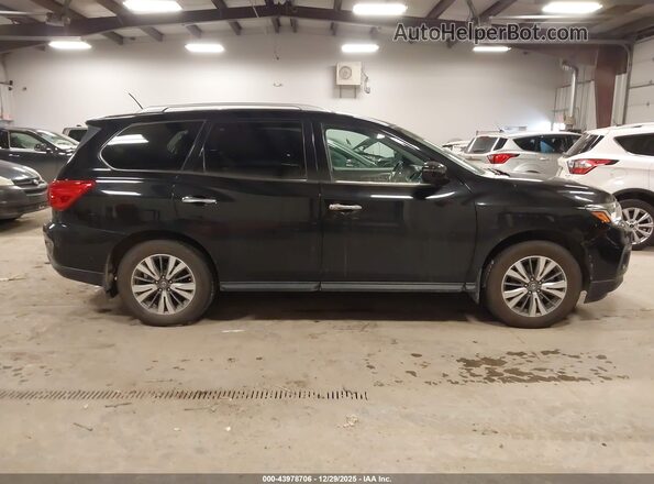 5N1DR2MMXHC620666 2017 NISSAN PATHFINDER Black Widok wnętrza z tyłu