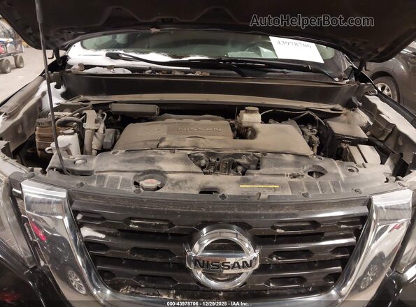5N1DR2MMXHC620666 2017 NISSAN PATHFINDER Black Widok z tyłu
