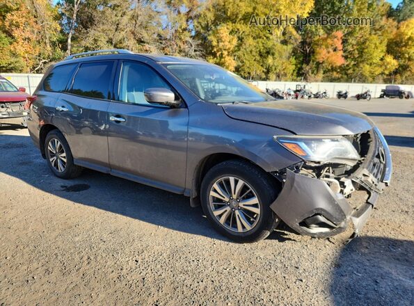 5N1DR2MN0JC660883 2018 NISSAN PATHFINDER Gray Front right